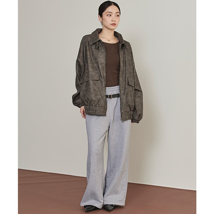 ベルト付きローライズスウェットパンツ【miette ミエット】 | titivate | 詳細画像23 