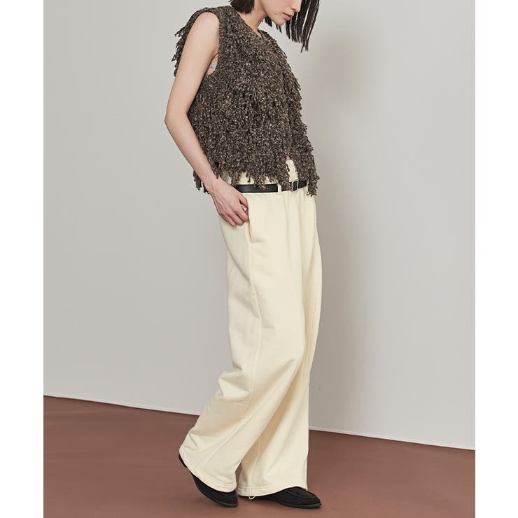 ベルト付きローライズスウェットパンツ【miette ミエット】 | titivate | 詳細画像5 