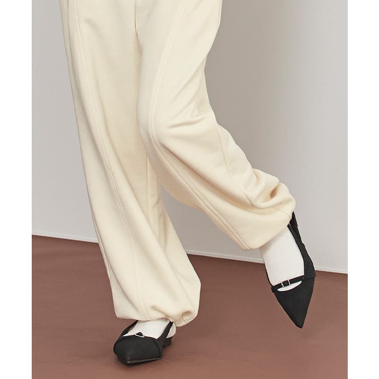 ベルト付きローライズスウェットパンツ【miette ミエット】 | titivate | 詳細画像7 