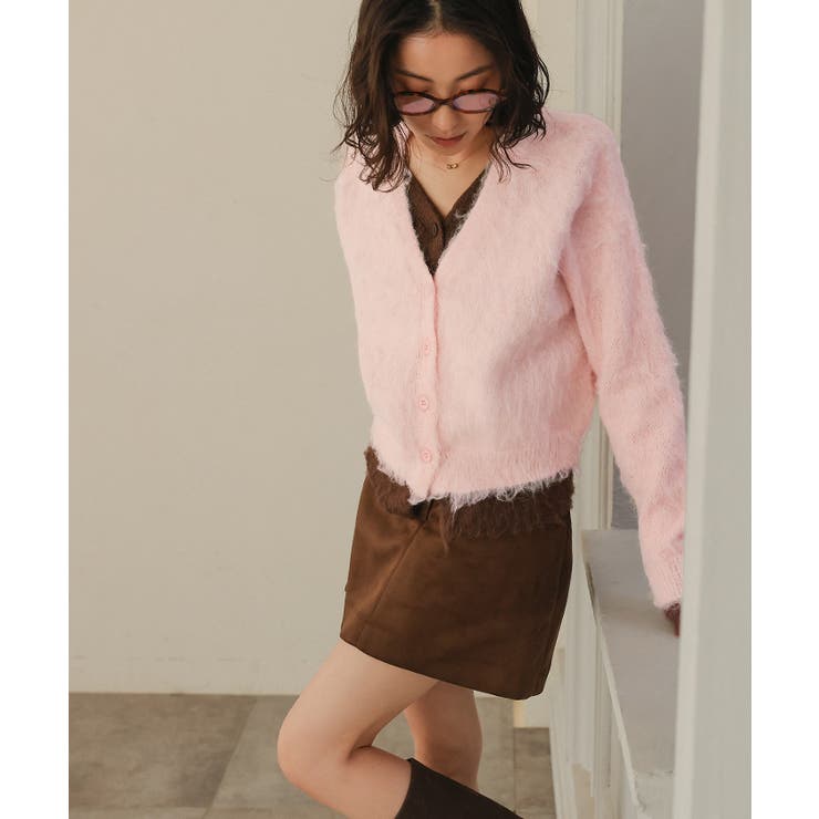 レイヤード風Vネックカーディガン【miette ミエット】 | titivate | 詳細画像13 