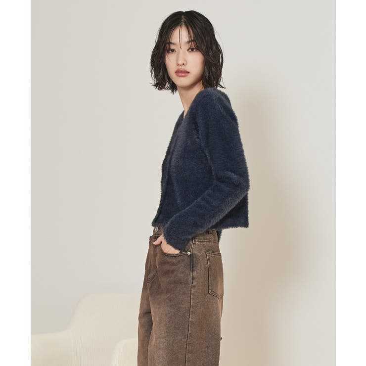 前後2wayシャギーニット【miette ミエット】 | titivate | 詳細画像24 