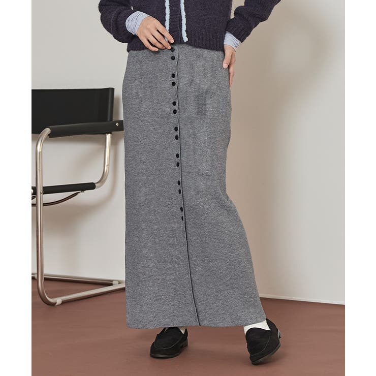 ボタンデザインニットスカート【miette ミエット】 | titivate | 詳細画像12 