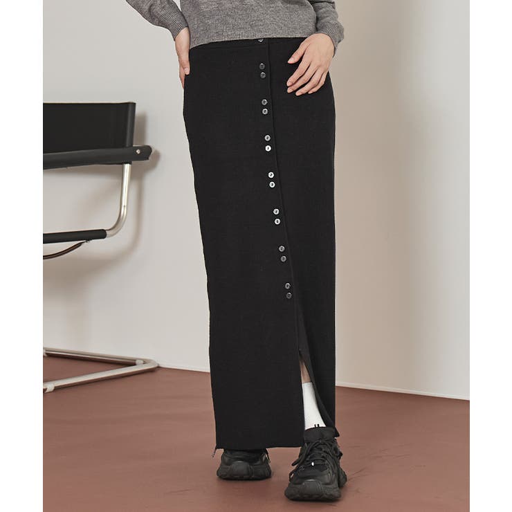 ボタンデザインニットスカート【miette ミエット】 | titivate | 詳細画像13 