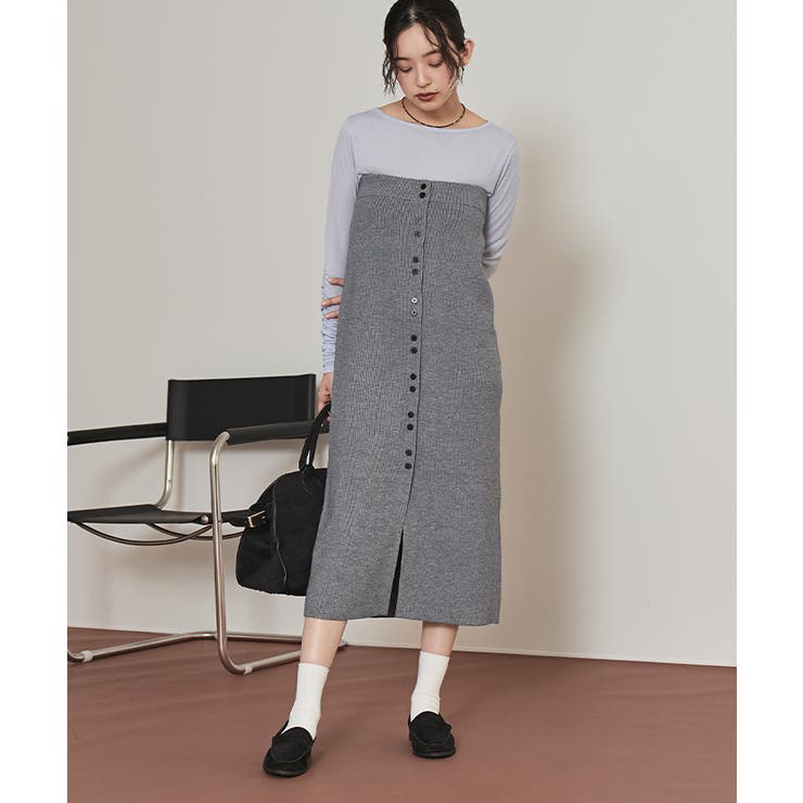 ボタンデザインニットスカート【miette ミエット】 | titivate | 詳細画像15 