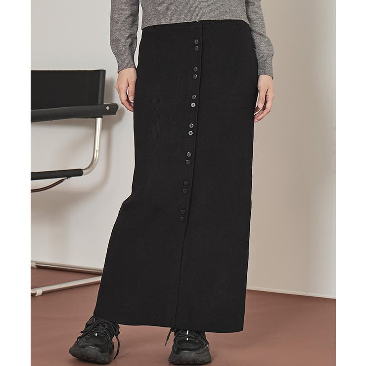 ボタンデザインニットスカート【miette ミエット】 | titivate | 詳細画像7 