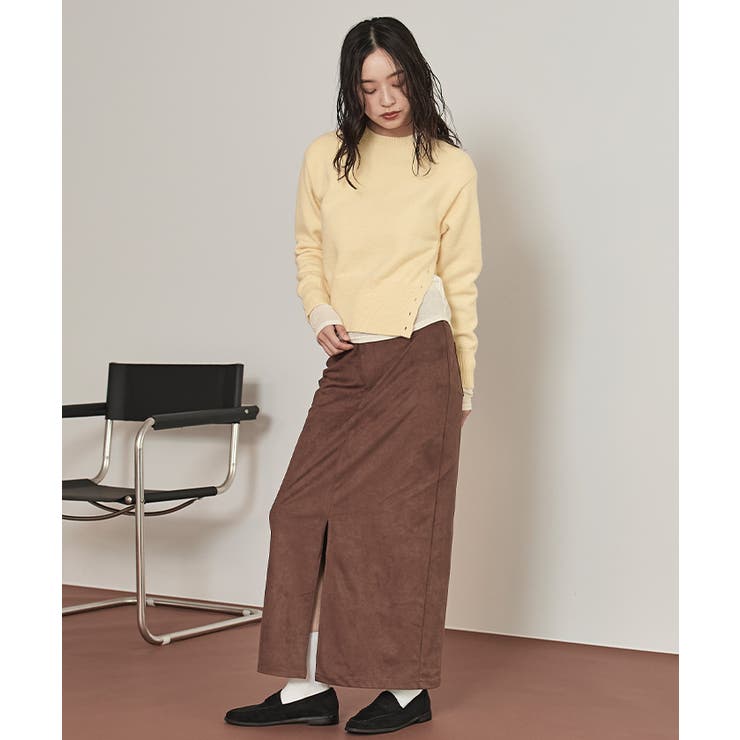 アシメサイドボタンニット【miette ミエット】 | titivate | 詳細画像27 