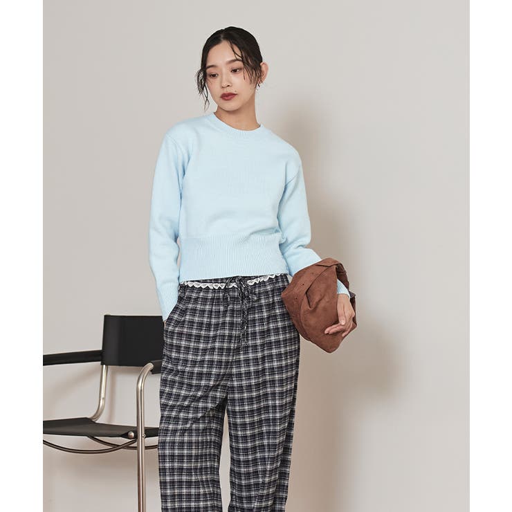 アシメサイドボタンニット【miette ミエット】 | titivate | 詳細画像3 