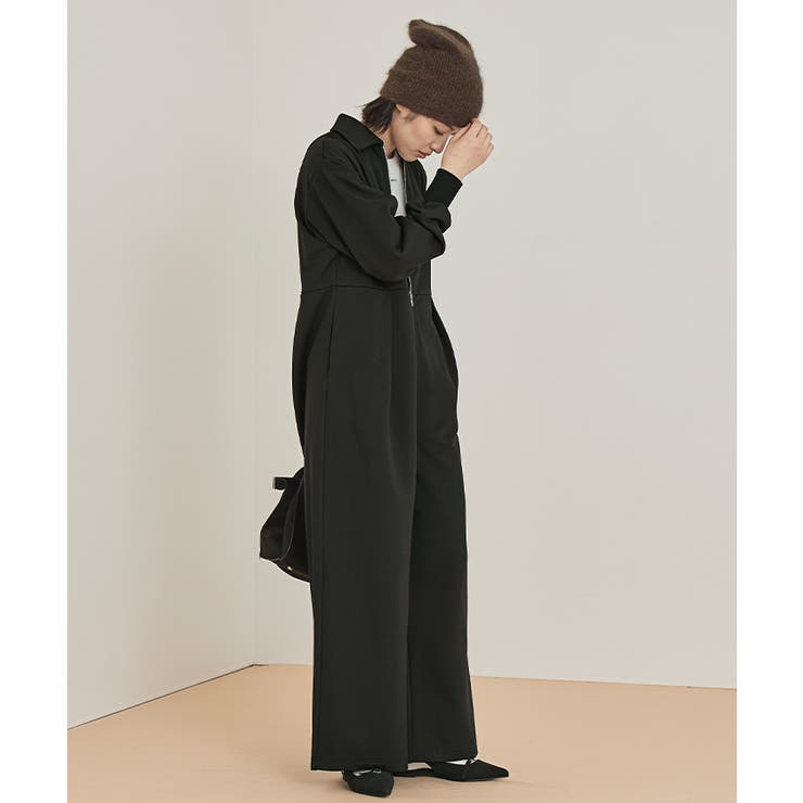 フロントジップスウェットオールインワン【miette ミエット】 | titivate | 詳細画像17 