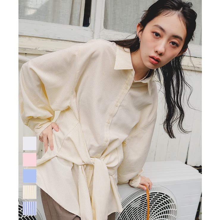 ウエストレイヤードライクシャツ【miette ミエット】 | titivate | 詳細画像1 