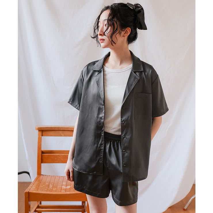 サテンセットアップシュシュセット【miette ミエット】 | titivate | 詳細画像12 