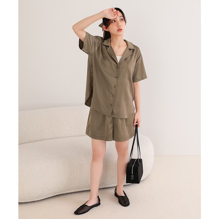 サテンセットアップシュシュセット【miette ミエット】 | titivate | 詳細画像17 