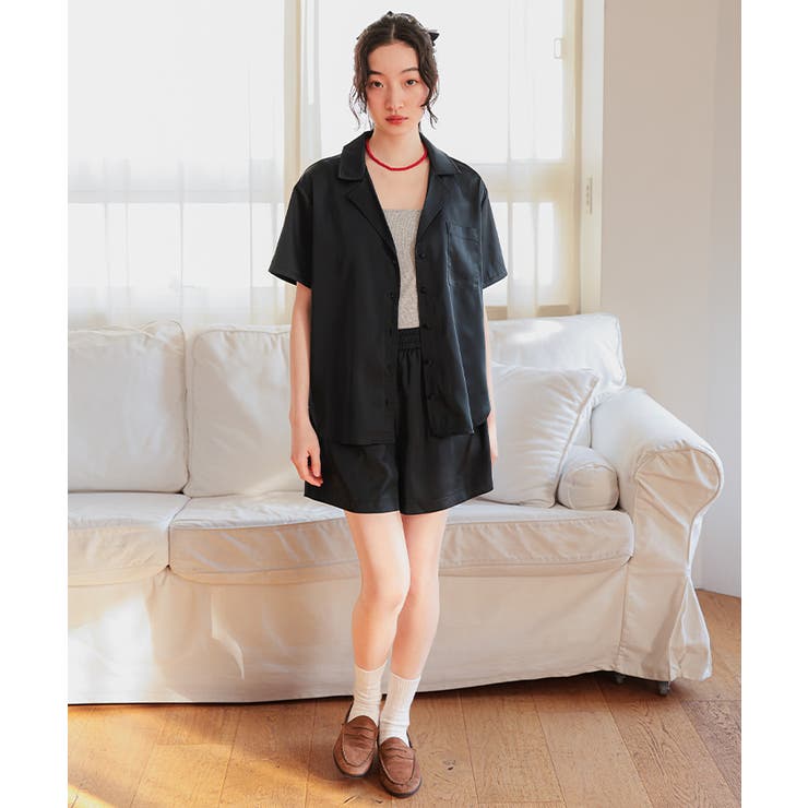 サテンセットアップシュシュセット【miette ミエット】 | titivate | 詳細画像2 