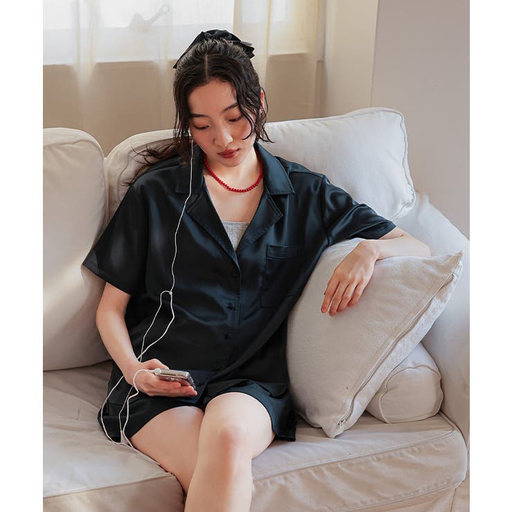 サテンセットアップシュシュセット【miette ミエット】 | titivate | 詳細画像4 