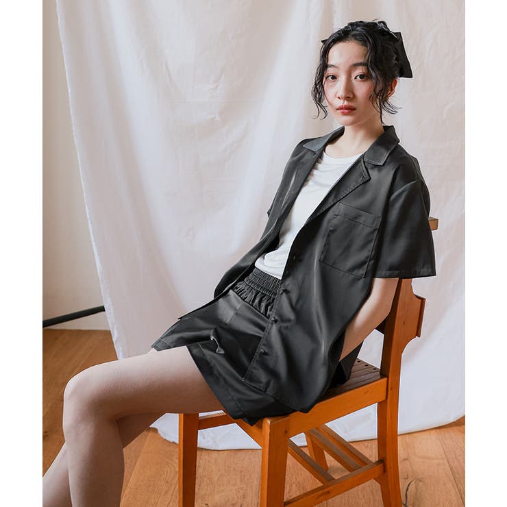 サテンセットアップシュシュセット【miette ミエット】 | titivate | 詳細画像5 