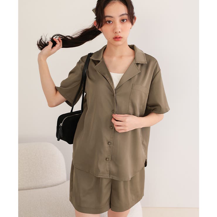 サテンセットアップシュシュセット【miette ミエット】 | titivate | 詳細画像8 