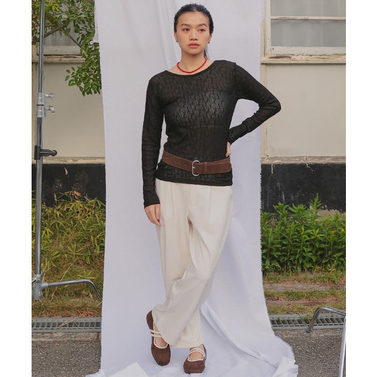 前後2wayレーストップス【miette ミエット】 | titivate | 詳細画像32 