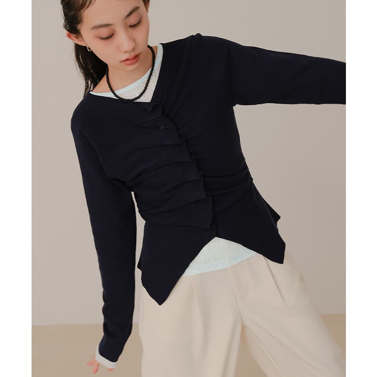 前後2wayレーストップス【miette ミエット】 | titivate | 詳細画像9 