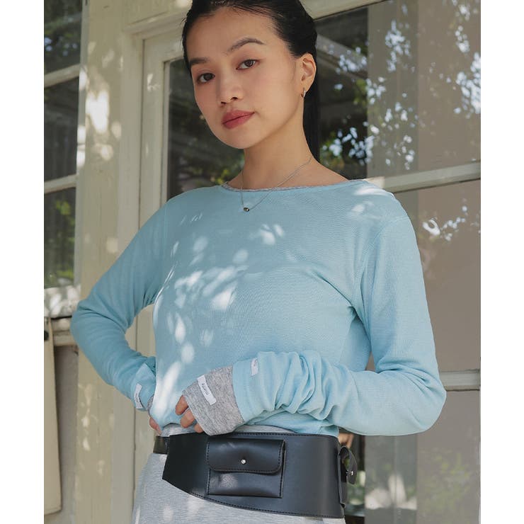 フィンガーホールシアートップス【miette ミエット】 | titivate | 詳細画像21 