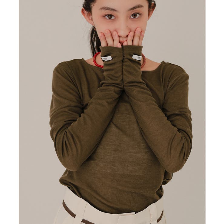 フィンガーホールシアートップス【miette ミエット】 | titivate | 詳細画像24 