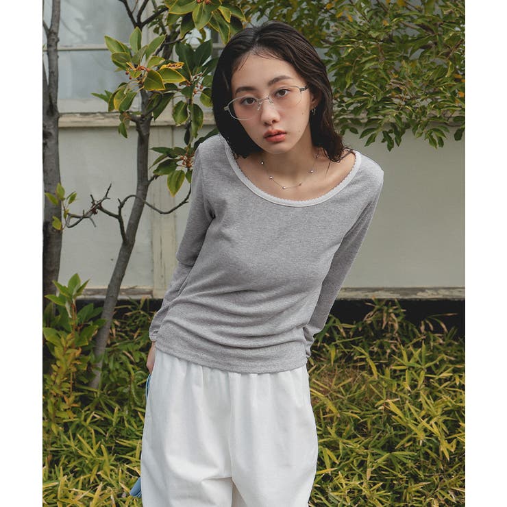 ピコ刺繍アイレットジャガードトップス【miette ミエット】 | titivate | 詳細画像7 