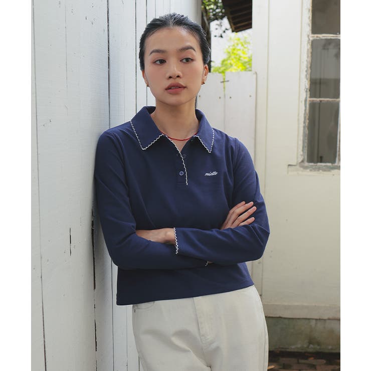 ピコデザインポロシャツ【miette ミエット】 | titivate | 詳細画像23 