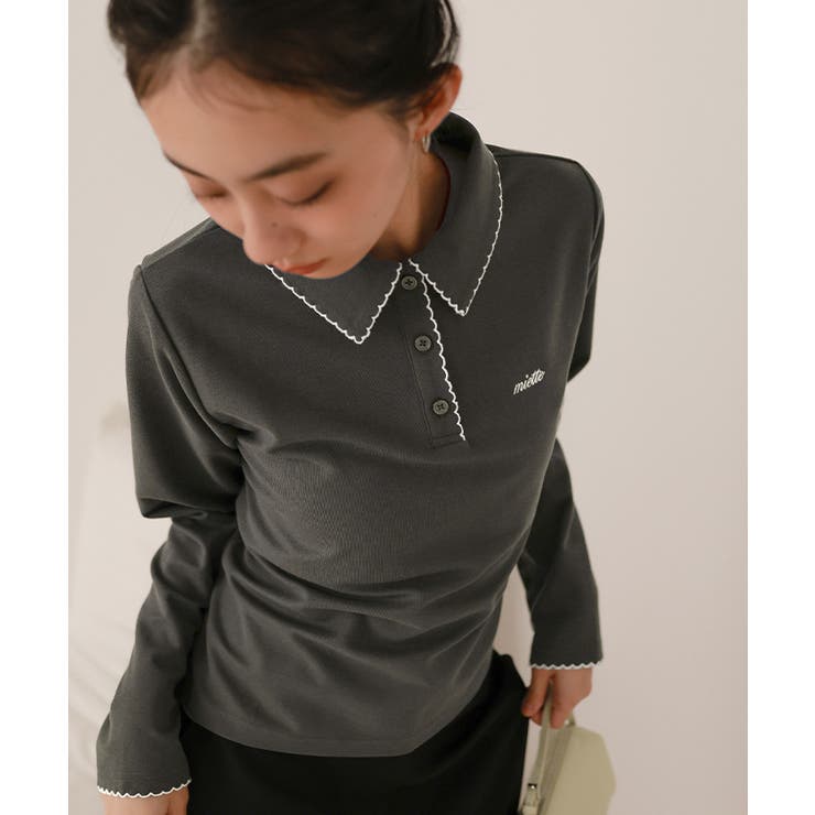 ピコデザインポロシャツ【miette ミエット】 | titivate | 詳細画像32 