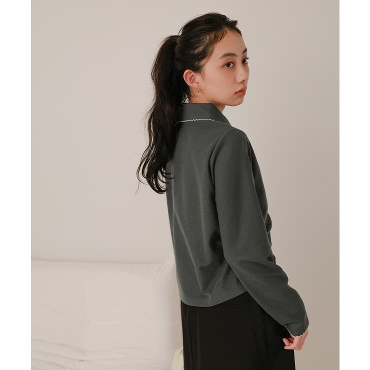 ピコデザインポロシャツ【miette ミエット】 | titivate | 詳細画像33 