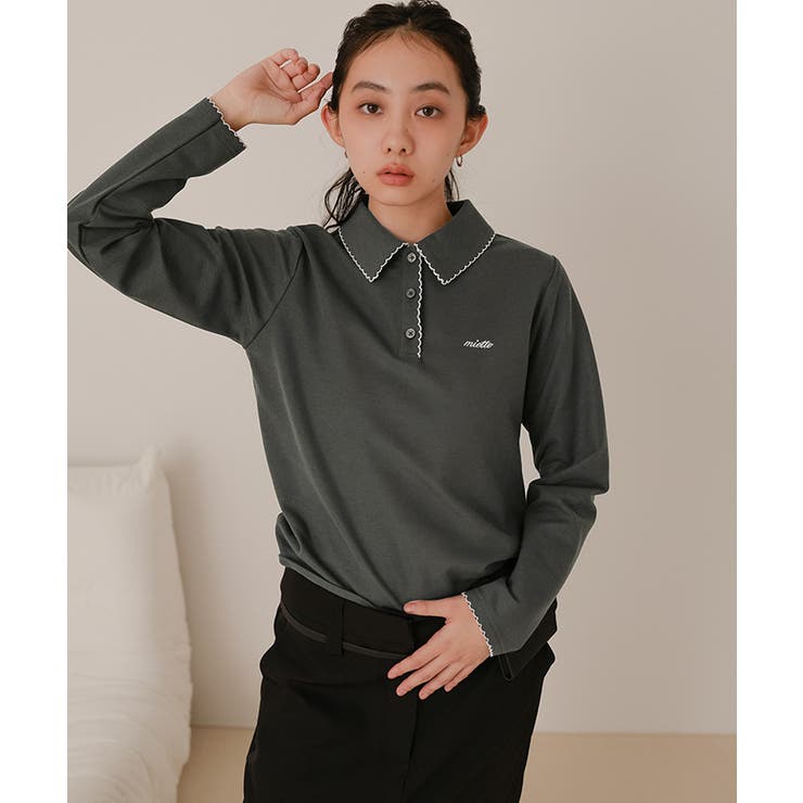 ピコデザインポロシャツ【miette ミエット】 | titivate | 詳細画像10 