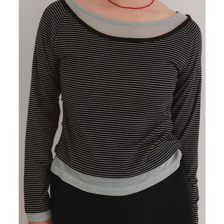 配色レイヤード風トップス【miette ミエット】 | titivate | 詳細画像17 