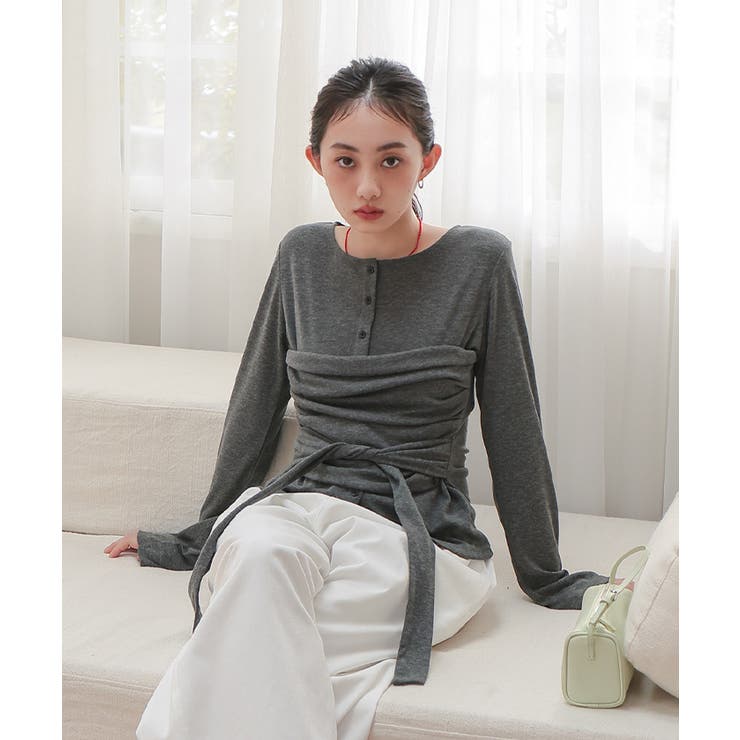 ビスチェレイヤードライクトップス【miette ミエット】 | titivate | 詳細画像21 