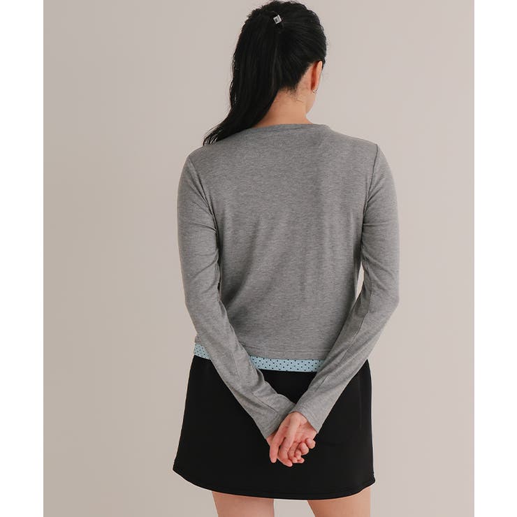 レイヤード風Vネックヘンリートップス【miette ミエット】 | titivate | 詳細画像32 