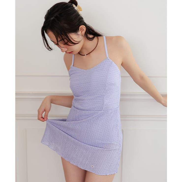 バックオープンレースワンピース/水着【miette ミエット】 | titivate | 詳細画像24 