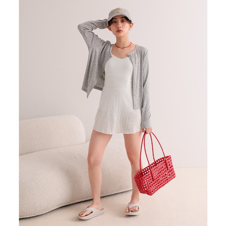 バックオープンレースワンピース/水着【miette ミエット】 | titivate | 詳細画像19 