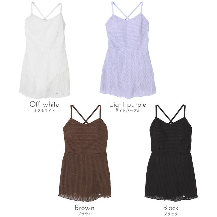 バックオープンレースワンピース/水着【miette ミエット】 | titivate | 詳細画像20 