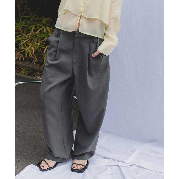 ローライズスラックスパンツ【miette ミエット】 | titivate | 詳細画像8 