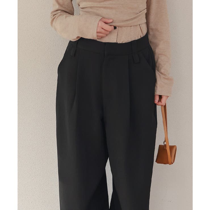 ローライズスラックスパンツ【miette ミエット】 | titivate | 詳細画像18 