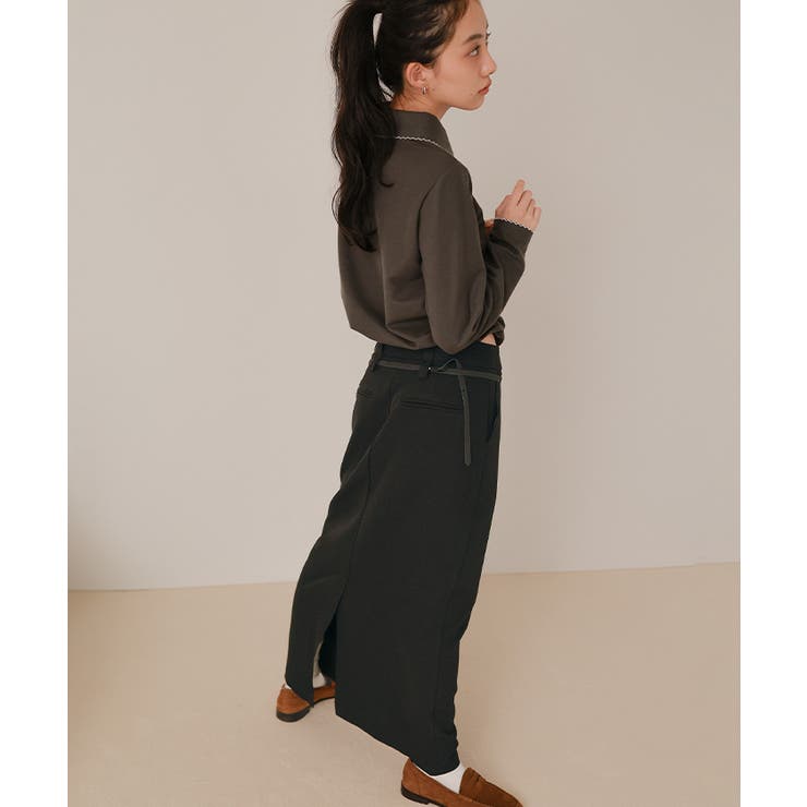 ローライズIラインスカート【miette ミエット】 | titivate | 詳細画像18 