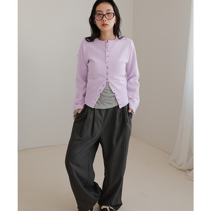 メニーボタンニットカーディガン【miette ミエット】 | titivate | 詳細画像27 