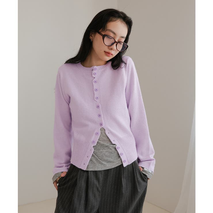 メニーボタンニットカーディガン【miette ミエット】 | titivate | 詳細画像2 