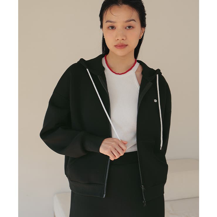 ダンボールダブルジップフードパーカー【miette ミエット】 | titivate | 詳細画像12 