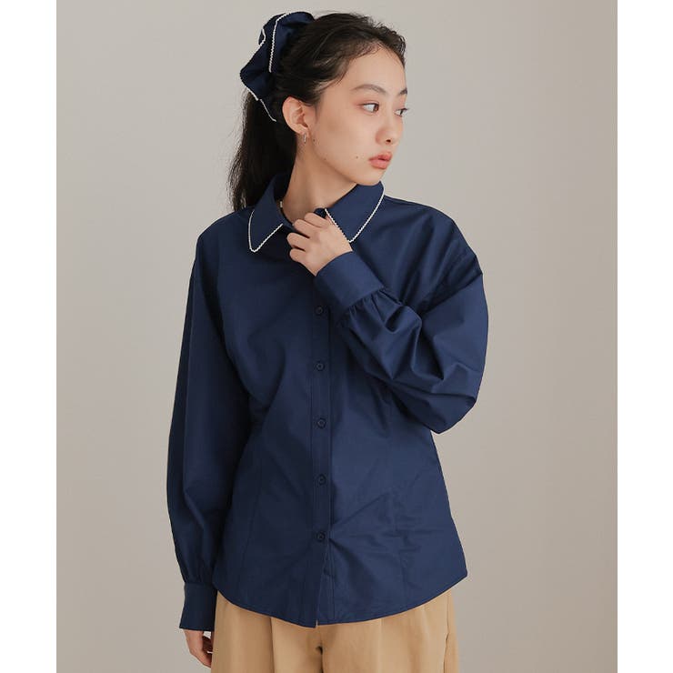 シュシュセットパネルラインブラウス【miette ミエット】 | titivate | 詳細画像22 