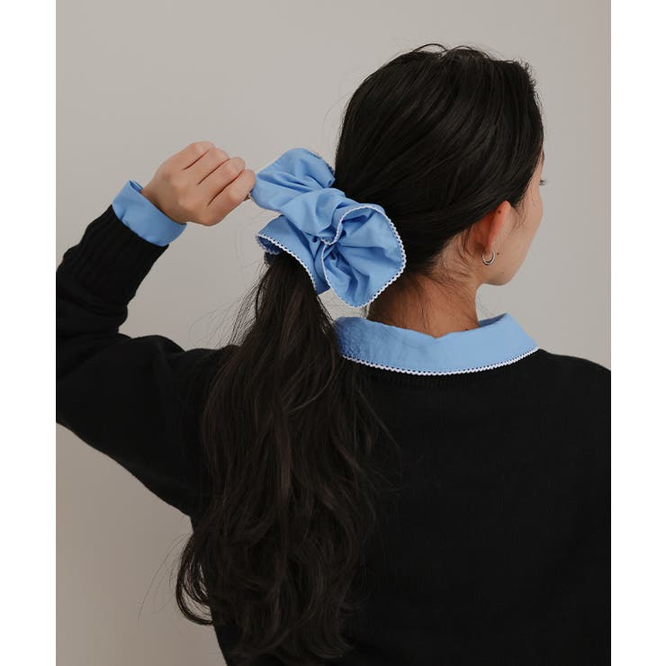 シュシュセットパネルラインブラウス【miette ミエット】 | titivate | 詳細画像13 