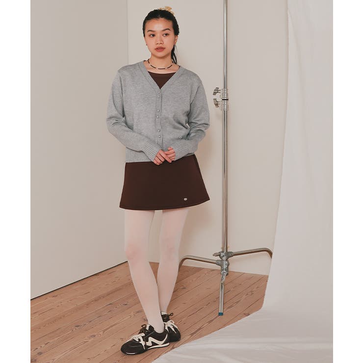 くるみボタンVネックニットカーディガン【miette ミエット】 | titivate | 詳細画像29 