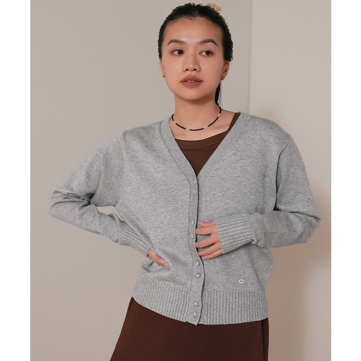 くるみボタンVネックニットカーディガン【miette ミエット】 | titivate | 詳細画像16 