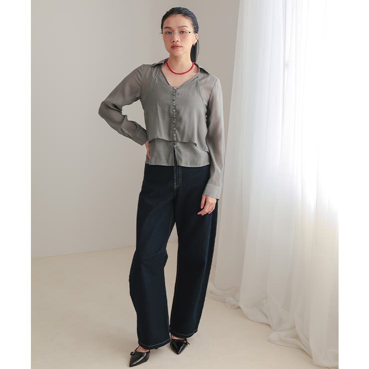 シアーホルターネックブラウス【miette ミエット】 | titivate | 詳細画像16 