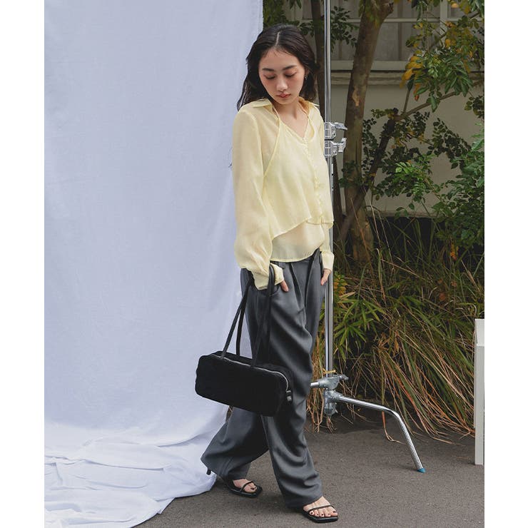 シアーホルターネックブラウス【miette ミエット】 | titivate | 詳細画像17 