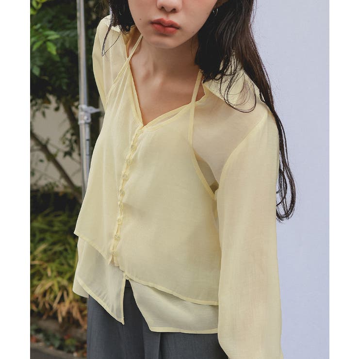 シアーホルターネックブラウス【miette ミエット】 | titivate | 詳細画像18 