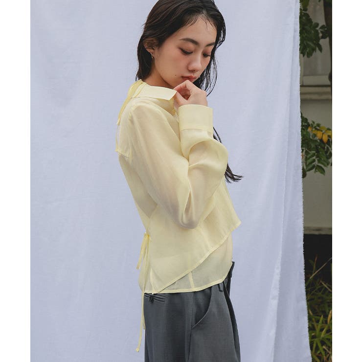 シアーホルターネックブラウス【miette ミエット】 | titivate | 詳細画像20 