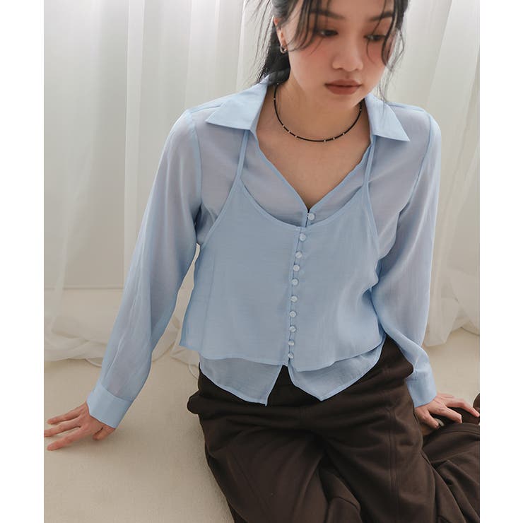 シアーホルターネックブラウス【miette ミエット】 | titivate | 詳細画像5 