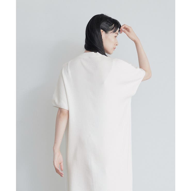 フレンチスリーブロングニットワンピース Miette ミエット 品番 Tv Titivate ティティベート のレディースファッション通販 Shoplist ショップリスト